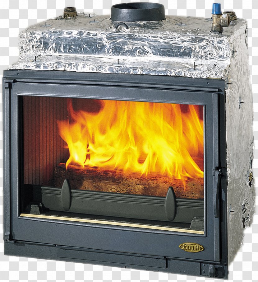 Fireplace Insert Wood Stoves Back Boiler - Heat Transparent PNG