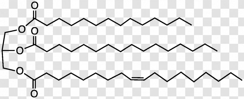 Milk Butterfat Molecule Triglyceride - Silhouette - Elements Transparent PNG