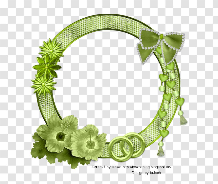 Floral Design Green Picture Frames Flower - Grass Transparent PNG