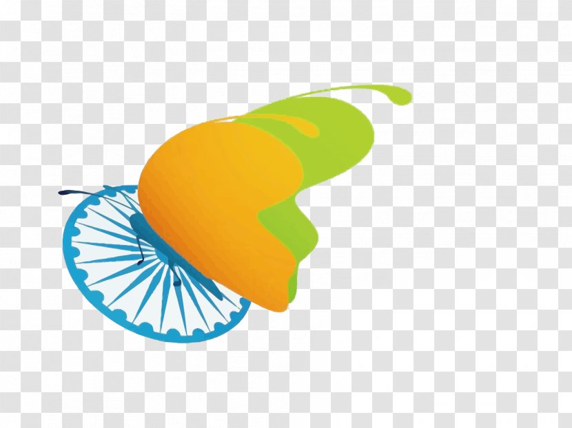 Indian Independence Day Republic Illustration - Tricolour - Vector Butterfly India Transparent PNG