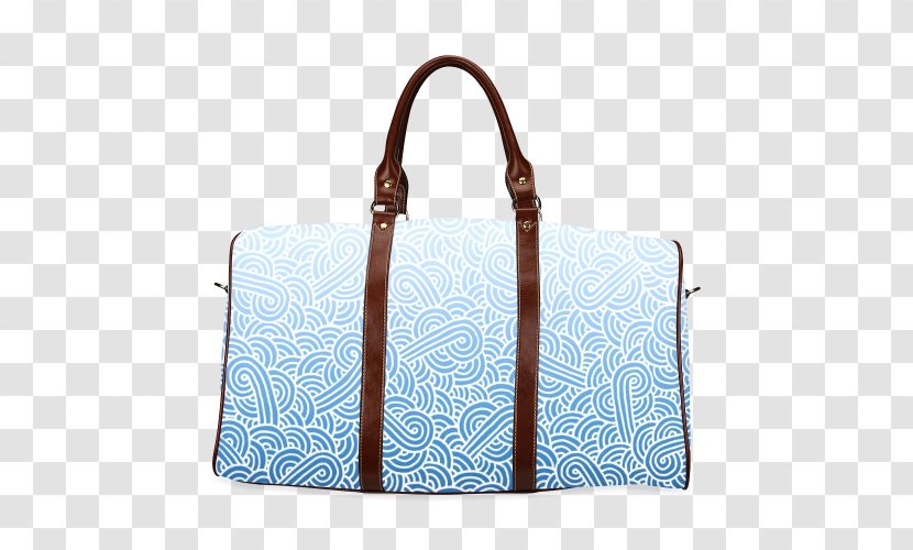 Tote Bag Handbag Leather Hand Luggage - Travel Doodle Transparent PNG