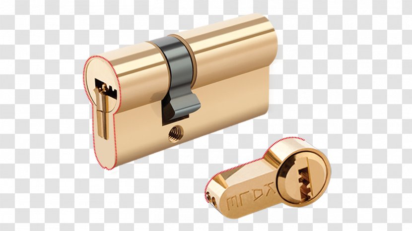 Lock Kale Kilit Key Brass Steel - Dowel Transparent PNG