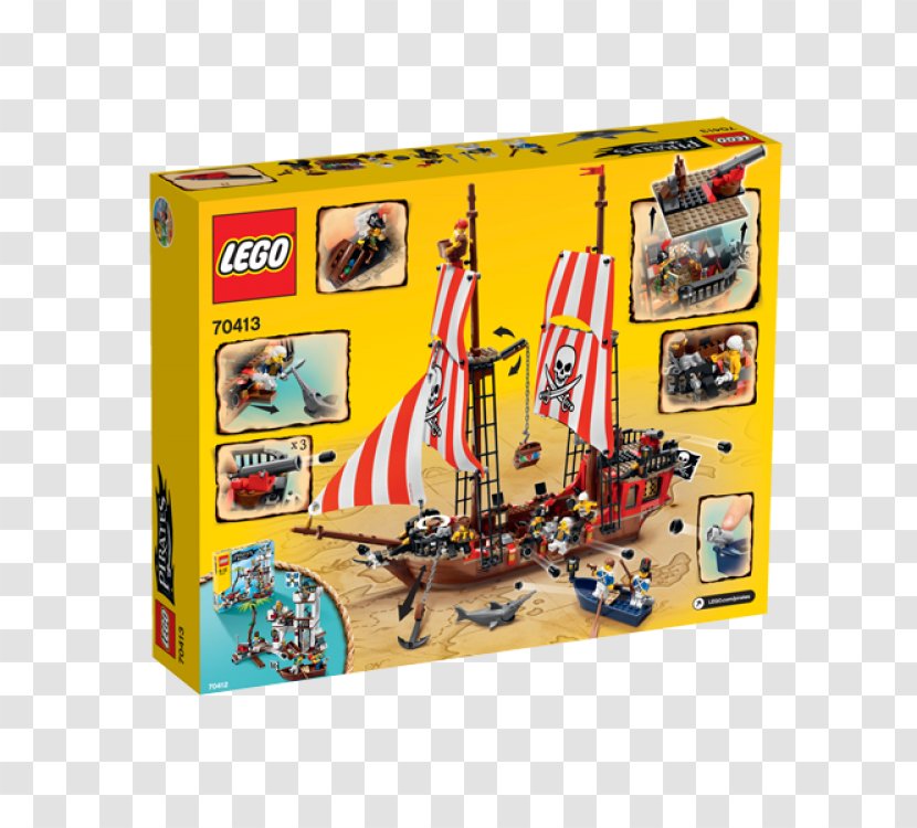 Amazon.com Brickworld Lego Pirates LEGO 70413 The Brick Bounty - Amazoncom - Toy Transparent PNG