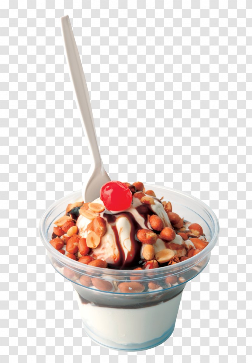 Sundae Ice Cream Frozen Yogurt Custard - Sprinkles Transparent PNG