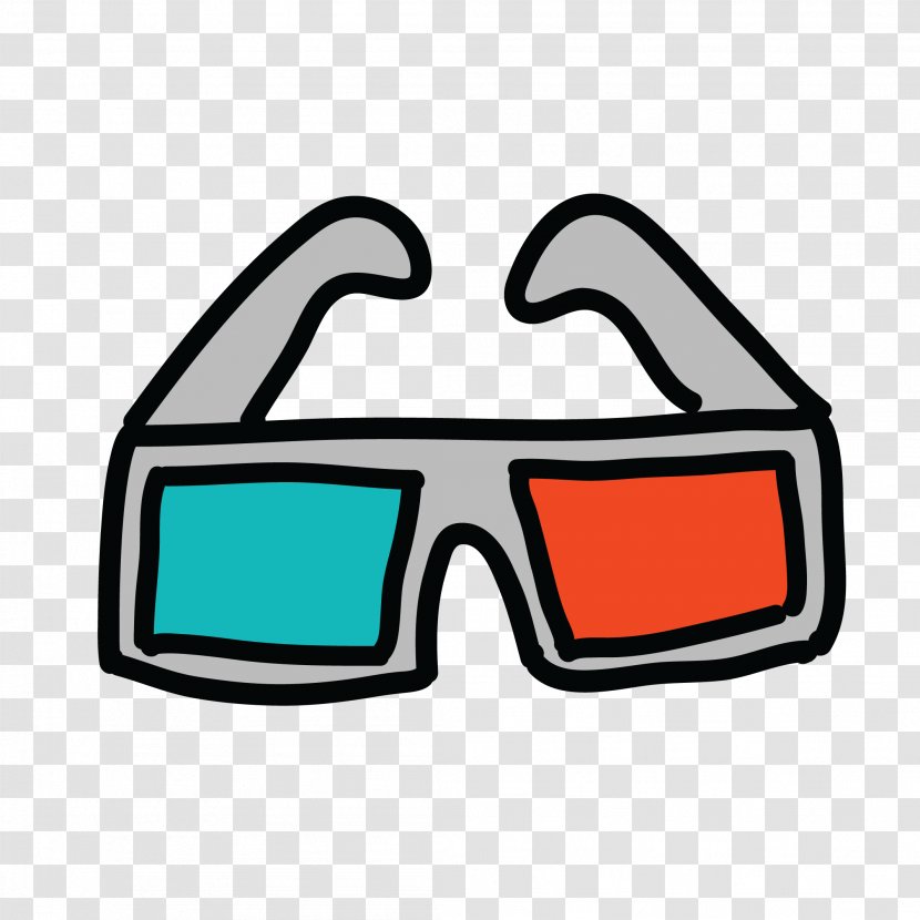 Image Stereoscopy Download - Rectangle - Eye Glasses Transparent PNG