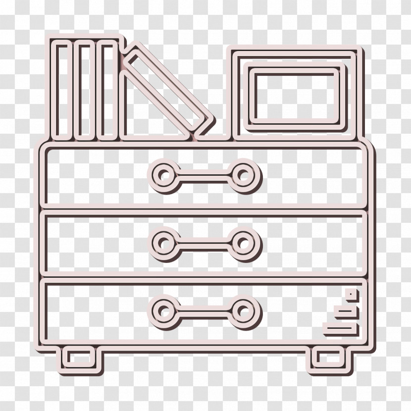 Drawers Icon Home Equipment Icon Drawer Icon Transparent PNG