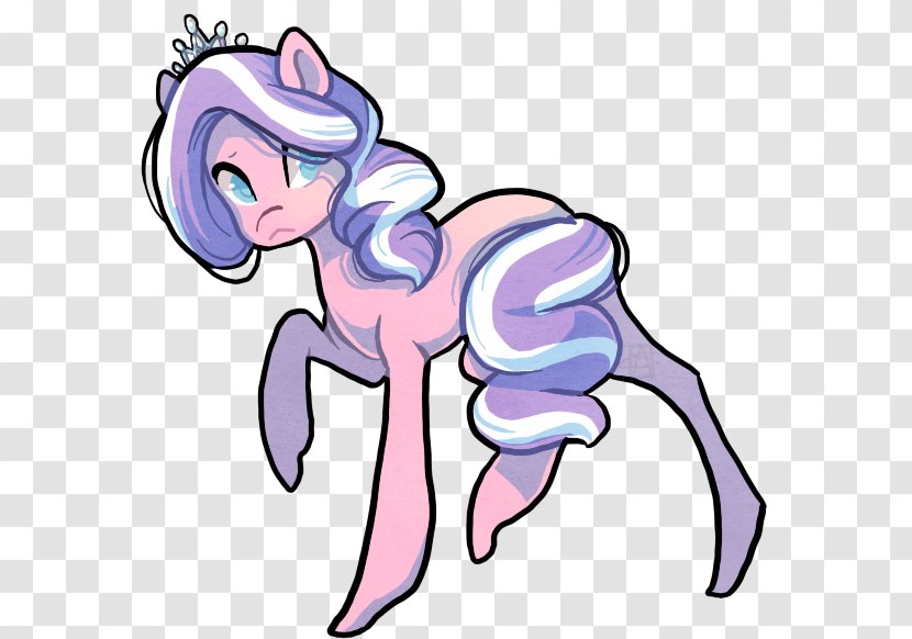 Pony Tiara Fan Art Diamond - Flower Transparent PNG