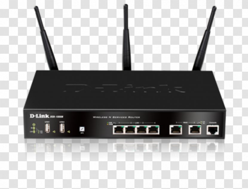 D-Link Unified Services Router DSR-1000N Wireless - Wide Area Network - 4-port Switch (integrated)EN, Fast EN, GB IEEE 802.11b, 802.11a, 802.11g, 802.11n Router4-port (integrated)EN,C S Fritz Transparent PNG