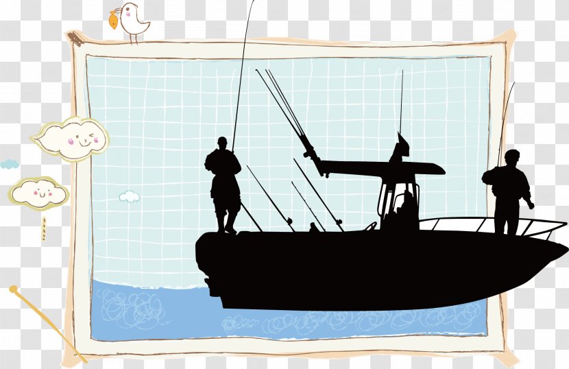 Fishing Vessel Boat - Angling - Cartoon Characters Transparent PNG