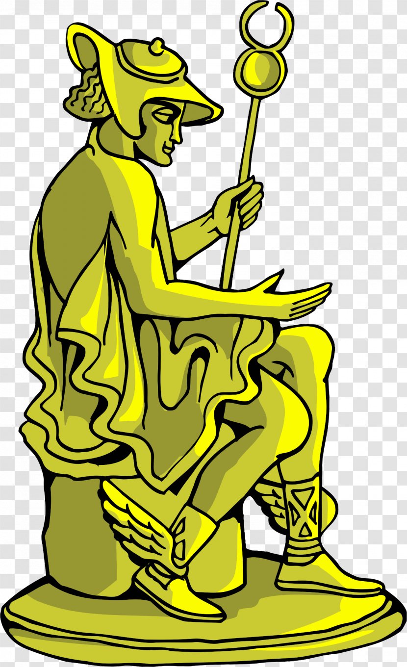 Statue Clip Art - Yellow - Dots Per Inch Transparent PNG