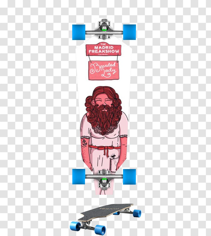 Skateboard Graphic Design Madrid - Tree - Bearded Lady Transparent PNG