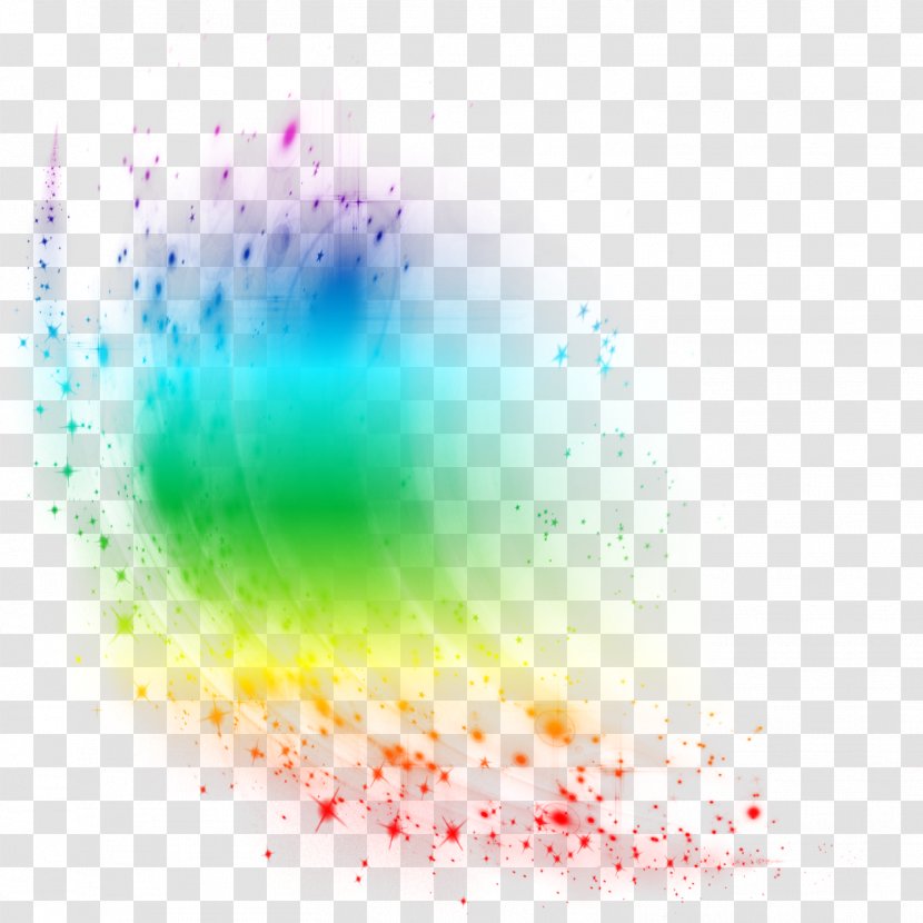 Rainbow Color - Macro Photography - Light Effects Transparent PNG