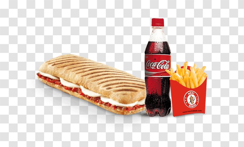 Fast Food Panini Ham And Cheese Sandwich Doner Kebab - Steak - Frites Transparent PNG