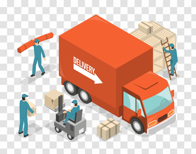 Transport Garbage Truck Vehicle Package Delivery Truck Transparent PNG