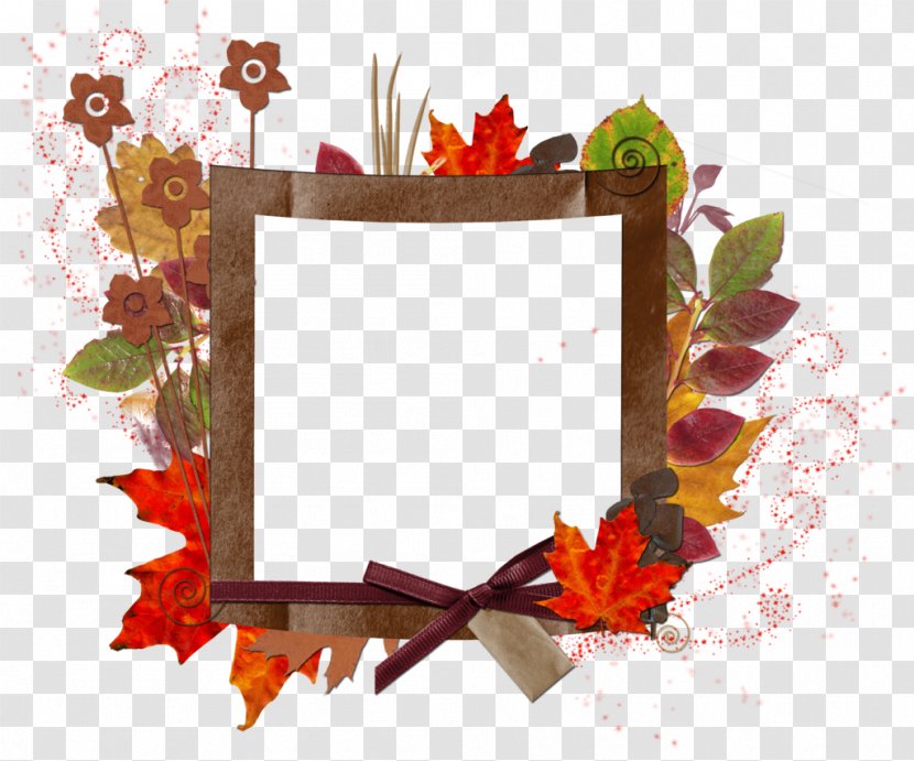 Autumn Leaf Color Picture Frames Clip Art - Petal Transparent PNG