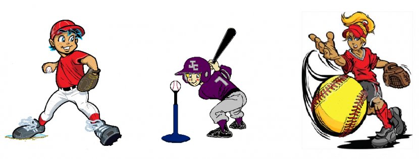 Fastpitch Softball Pitcher Clip Art - Sports Equipment - T-Ball Cliparts Transparent PNG