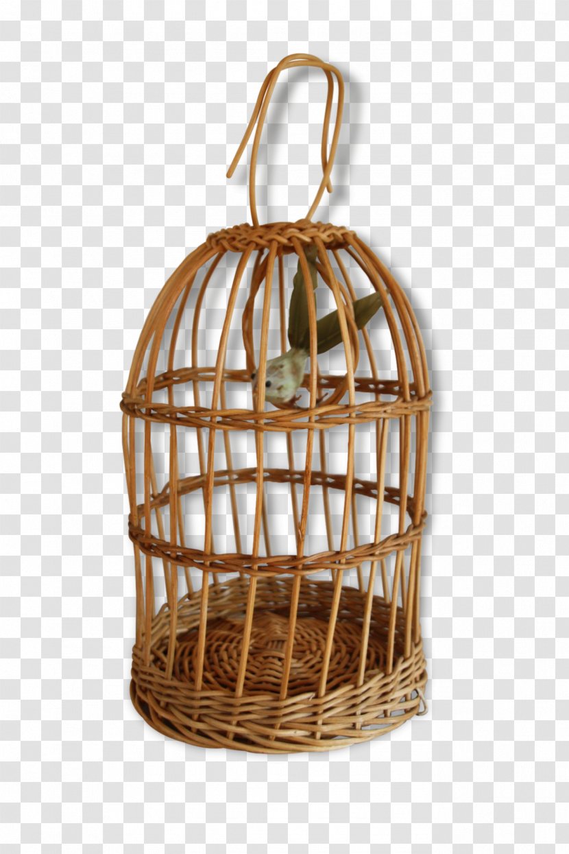 Bird Cage Budgerigar Domestic Canary Wicker - Lamp Transparent PNG