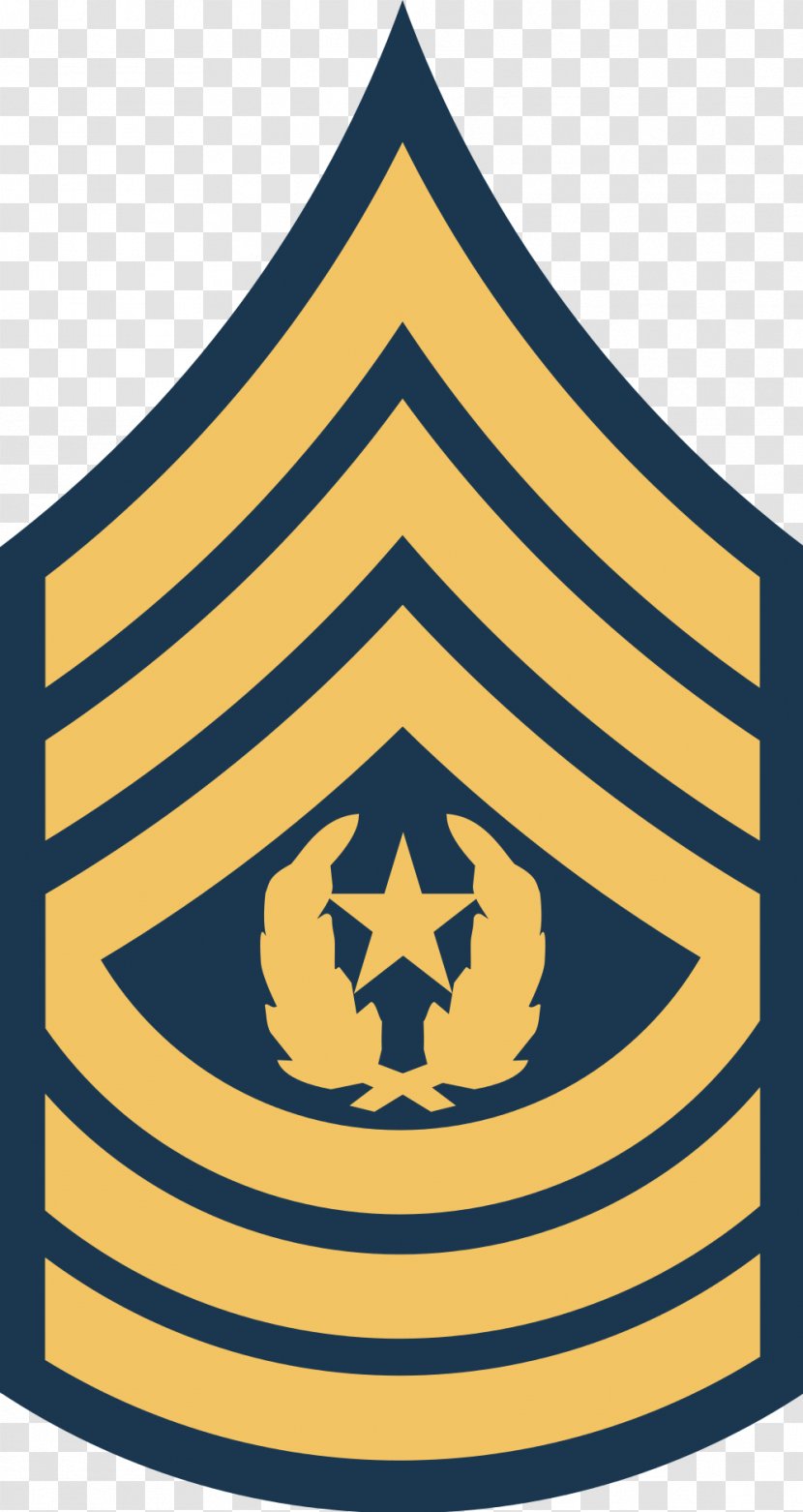Sergeant Major Of The Army Military Rank - United States Transparent PNG