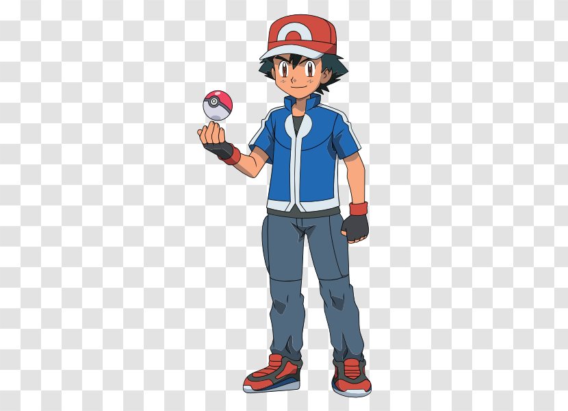 Pokémon X And Y Ash Ketchum Pikachu Poké Ball - Standing - Pokemon Gym Teams Transparent PNG