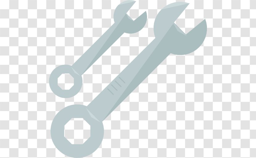 Tool Icon - Silhouette - Two Wrenches Transparent PNG