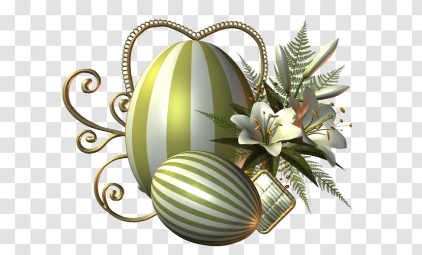 Easter - Christmas - Hand Painted Eggs Transparent PNG