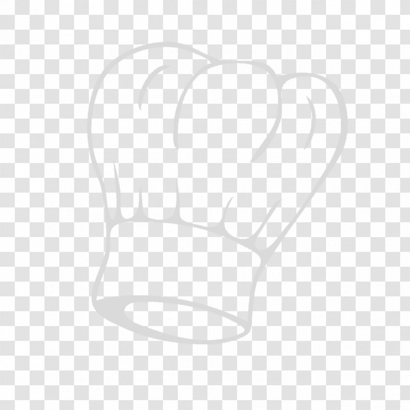 Chef's Uniform Hat Clip Art - Silhouette Transparent PNG