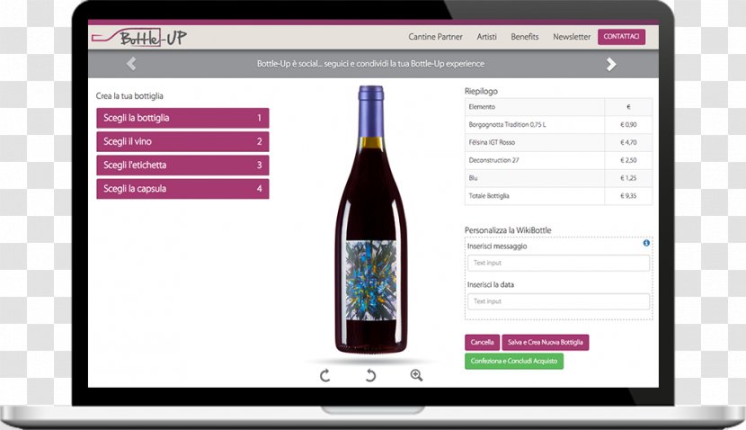Wine Label Bottle Magnum Transparent PNG