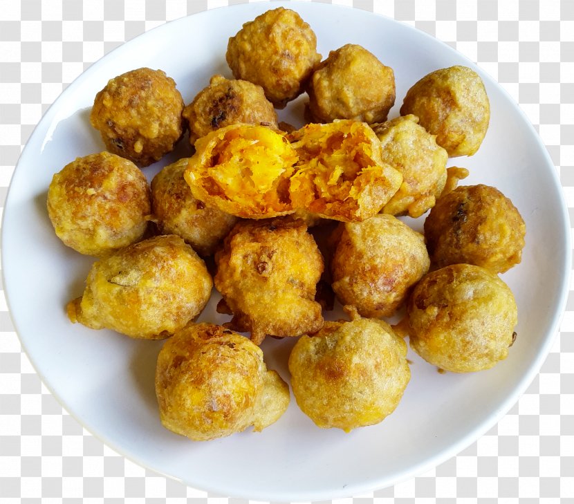 Bonda Pakora Meatball Vegetarian Cuisine Indian - Sambar - Cassava Transparent PNG