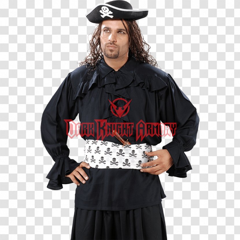 Francis Drake Sleeve Costume Shirt Clothing - Gilets Transparent PNG