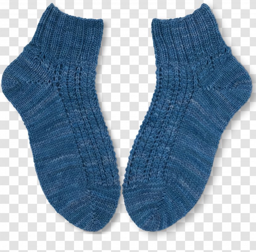 Wool Turquoise Teal Sock Shoe - Socks Transparent PNG