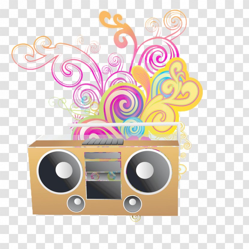 Radio Station Broadcasting Clip Art - Heart - Effect Transparent PNG