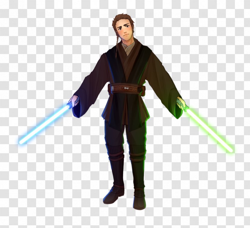 Anakin Skywalker Obi-Wan Kenobi Kyle Katarn Star Wars Family - Joint - Luke Transparent PNG