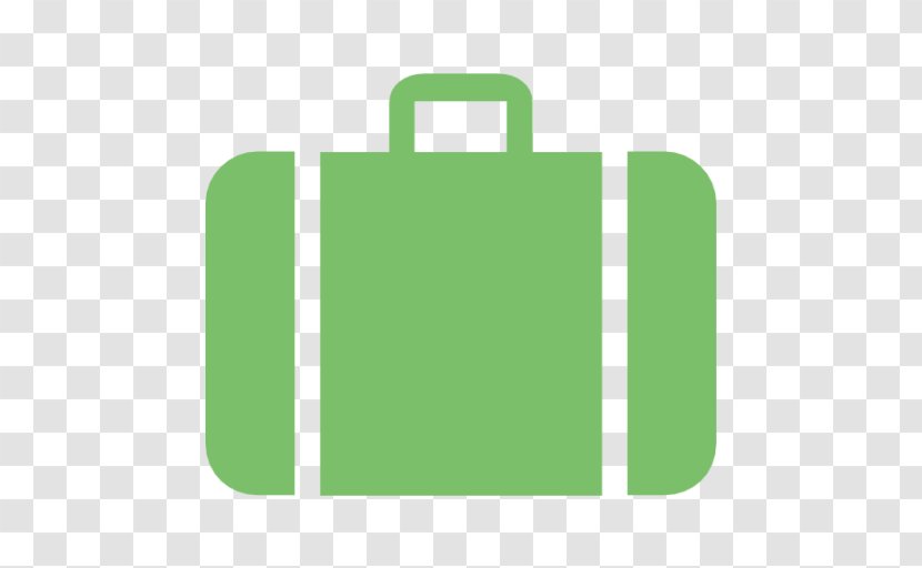 Baggage Suitcase Travel - Green Transparent PNG
