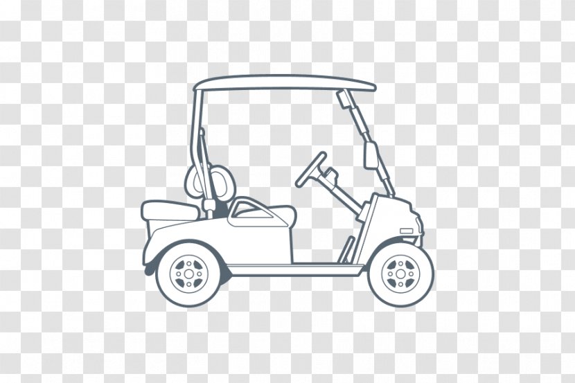 Automotive Design Car Motor Vehicle - Mode Of Transport - Golf Carts Transparent PNG