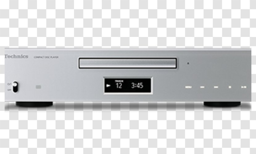 Technics CD Player High Fidelity Digital-to-analog Converter AV Receiver - Turntable Transparent PNG