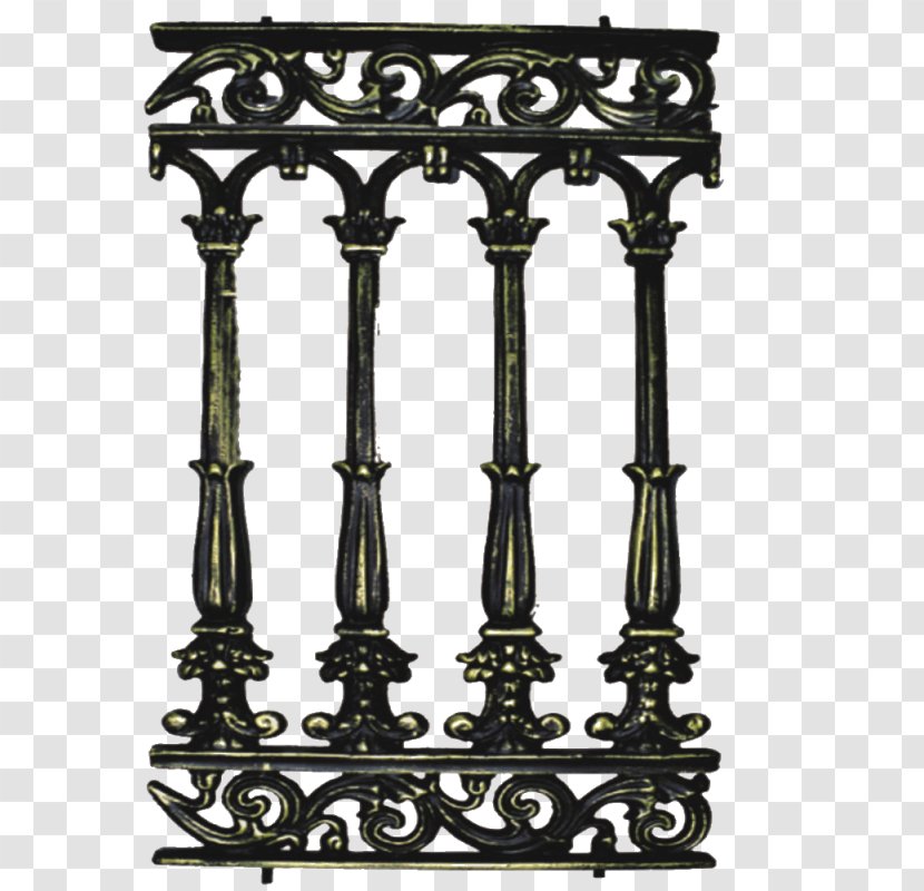 Guard Rail Wrought Iron Handrail Manufacturing - Antique Transparent PNG