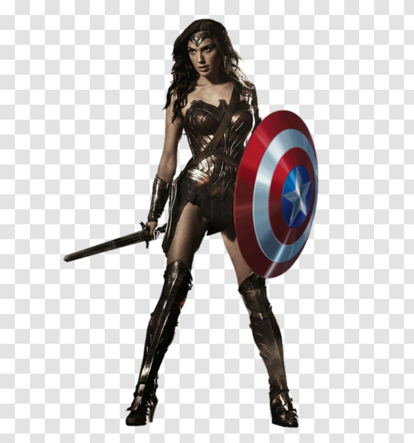 Wonder Woman Batman Superman Cyborg Female - Comic Transparent PNG