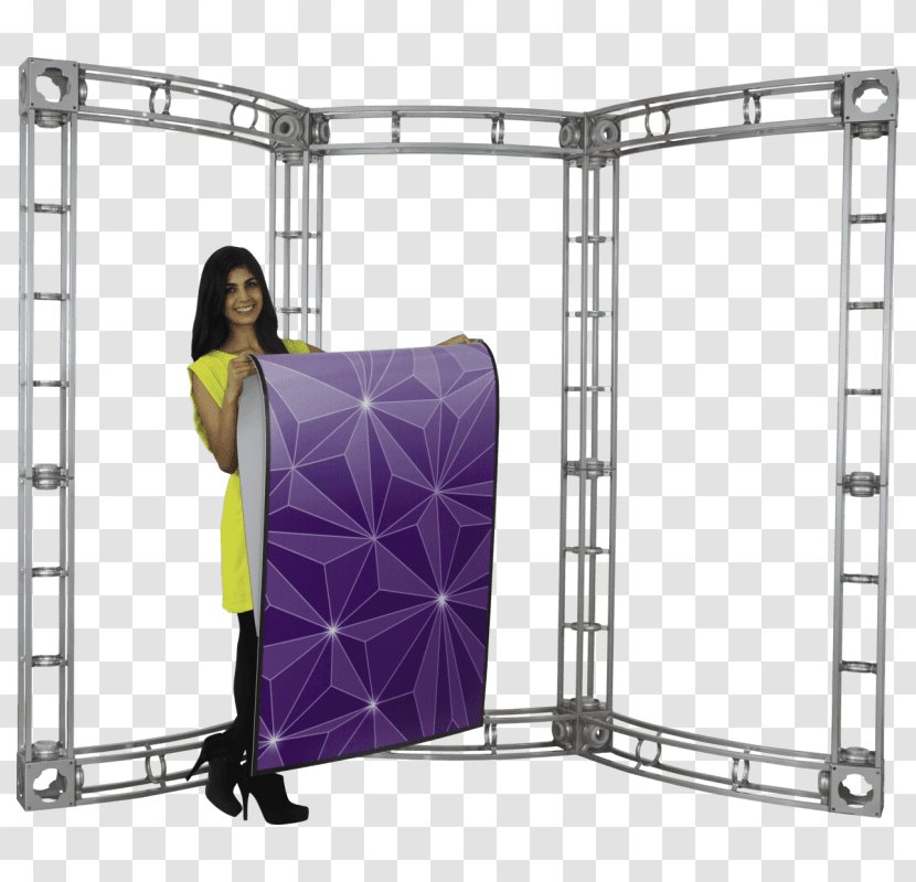 Truss Trade Show Display Textile Retail - System - Vector Transparent PNG
