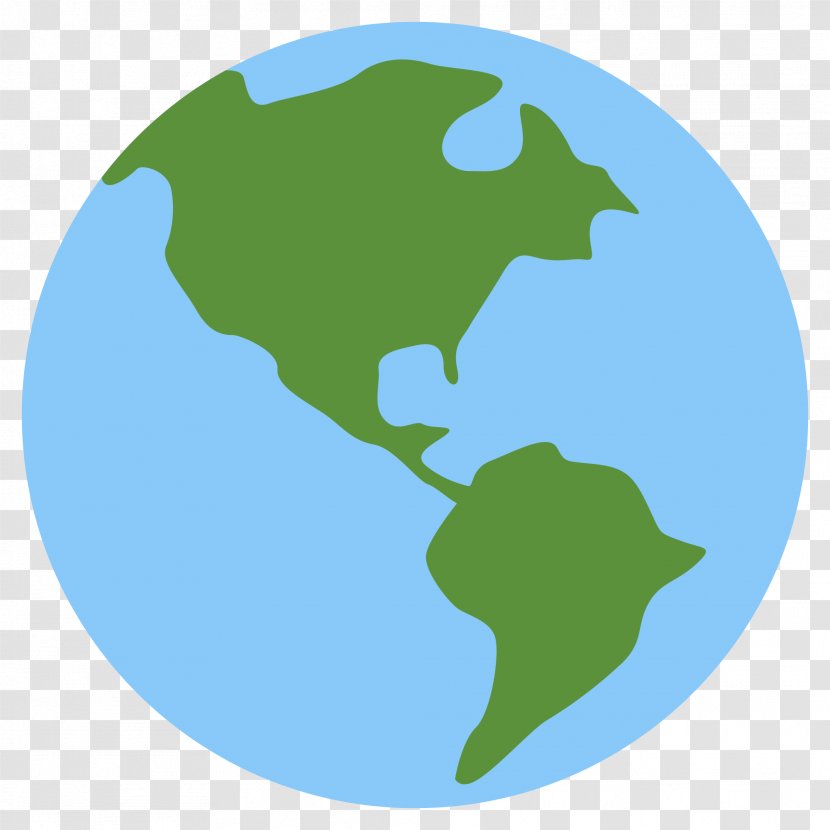 Globe Emojipedia Earth World - Americas Transparent PNG