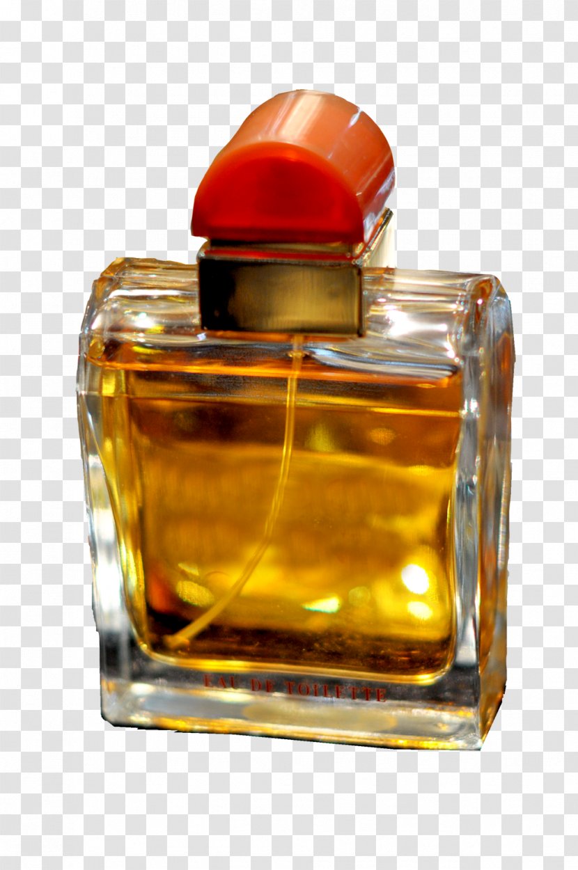 Perfume Designer Advertising - Caramel Color - Bottle Transparent PNG