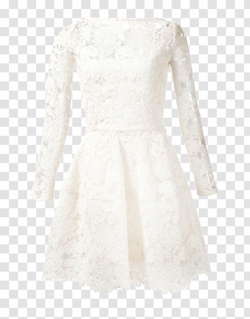 Wedding Dress Cocktail Party - Lace Transparent PNG