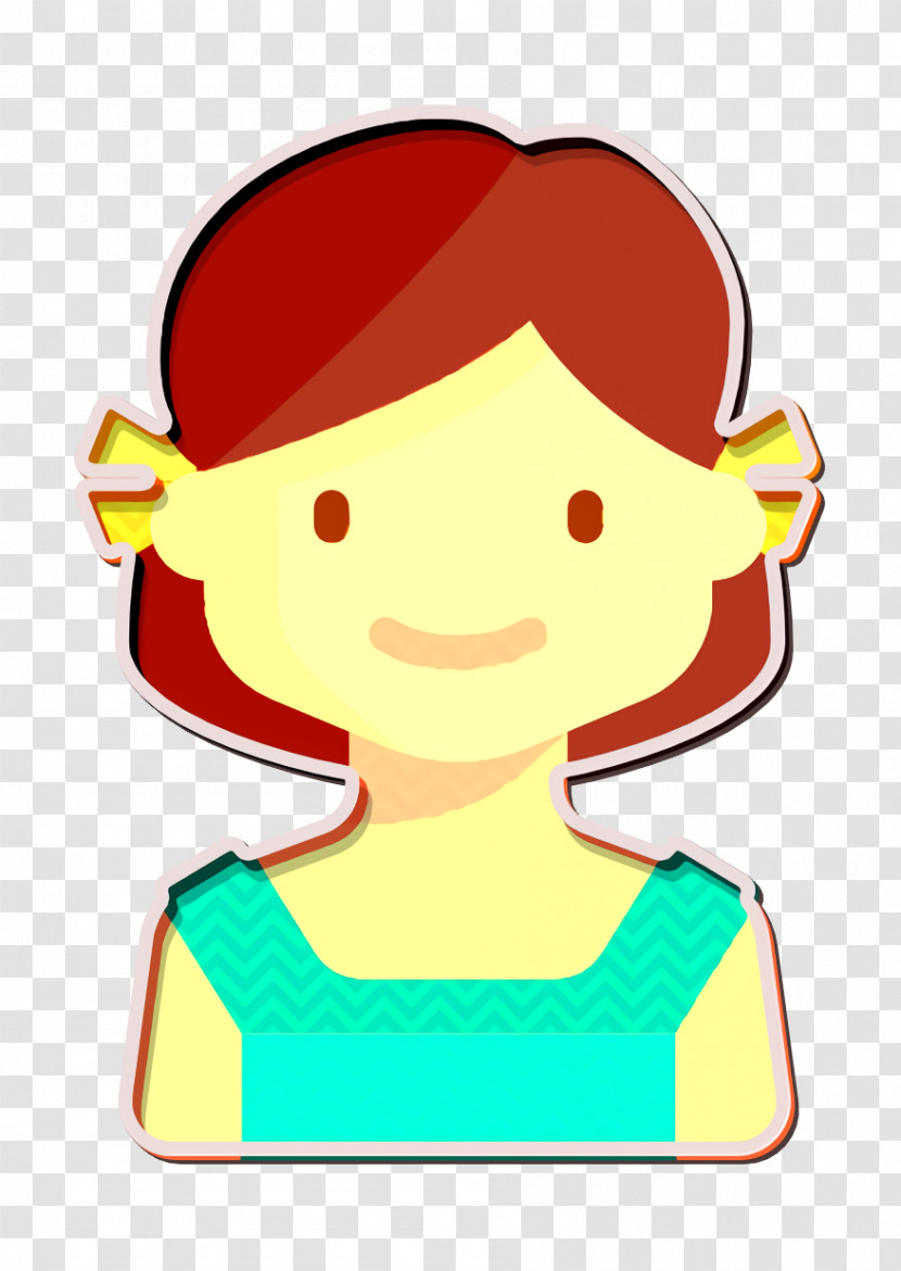 Kids Avatars Icon Girl Icon Transparent PNG
