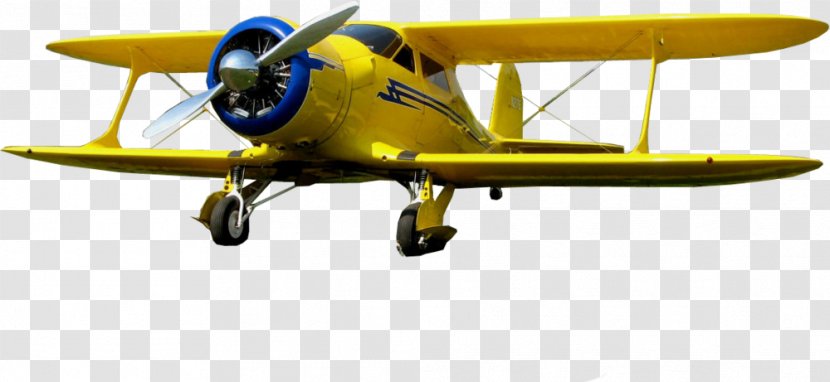 Boeing-Stearman Model 75 Airplane Aircraft Aviation - Ultralight Transparent PNG