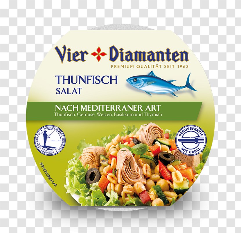Vegetarian Cuisine Tuna Salad Mediterranean Thunnus Atlantic Bluefin - Sunflower Oil Transparent PNG