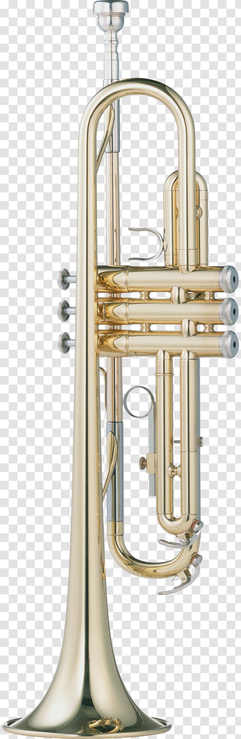 Musical Instruments Brass Trumpet Wind Instrument Trombone - Cartoon Transparent PNG