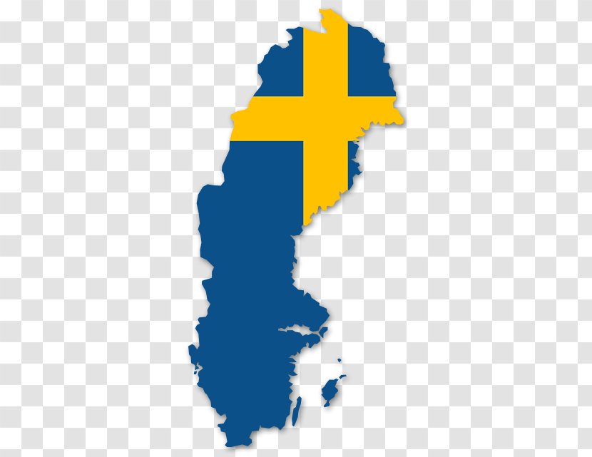 Flag Of Sweden Map - Geography Transparent PNG