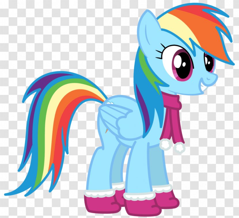 Rainbow Dash Pony Rarity Pinkie Pie DeviantArt - Cartoon - Start Vector Transparent PNG
