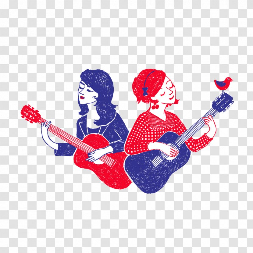 GIF Animation Image Illustration Illustrator - Cartoon - Playing Guitar Transparent PNG