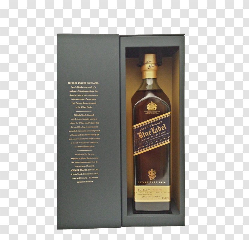 Liqueur Whiskey Glass Bottle 41820-700 - Location - Johnnie Walker Transparent PNG
