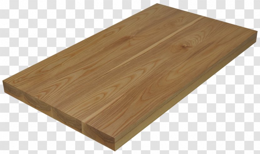 White Oak Northern Red Table Butcher Block Countertop - Wood Stain - Plank Transparent PNG